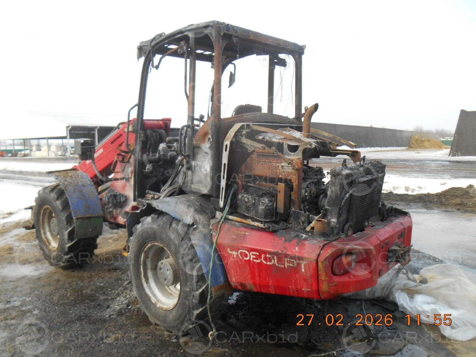 погрузчик телескопический WEIDEMANN 4080 2018